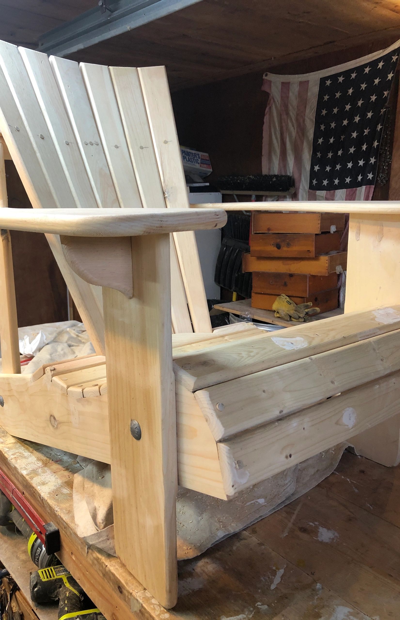 Adirondack chairs