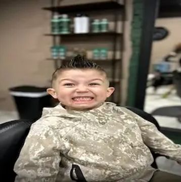Kids haircut in Manchester, NH Barber Shop