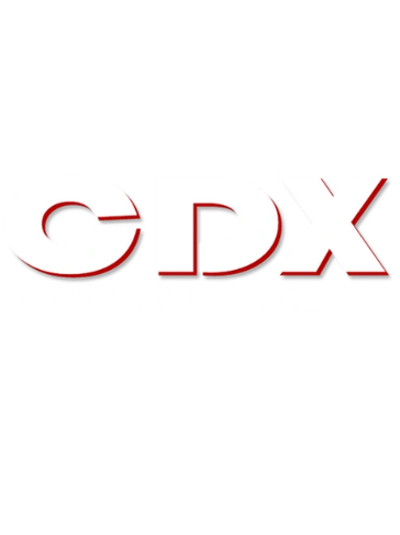 Logo for CDX Dance Convention &amp; Workshops in bold white text with red accents.