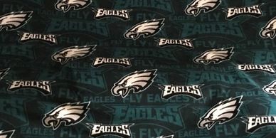 Eagles, Philadelphia, Philly, blanket, green, NFL, gift, for him, husband, for her, warm