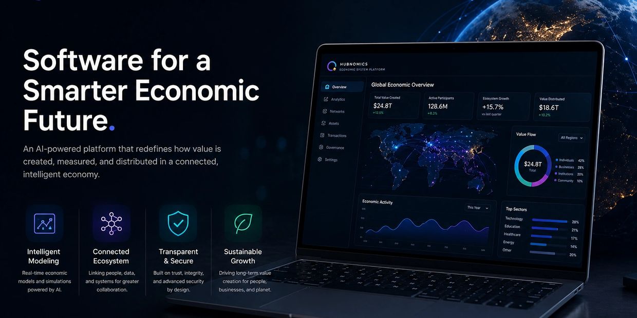 AI-powered platform for smarter economic value creation and distribution.