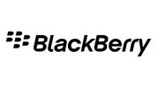 BlackBerry logo in black text with icon.