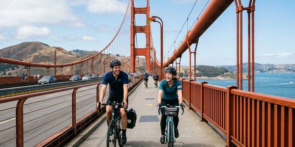 Golden Gate Bridge bike rental for the Golden Gate Bridge san Francisco