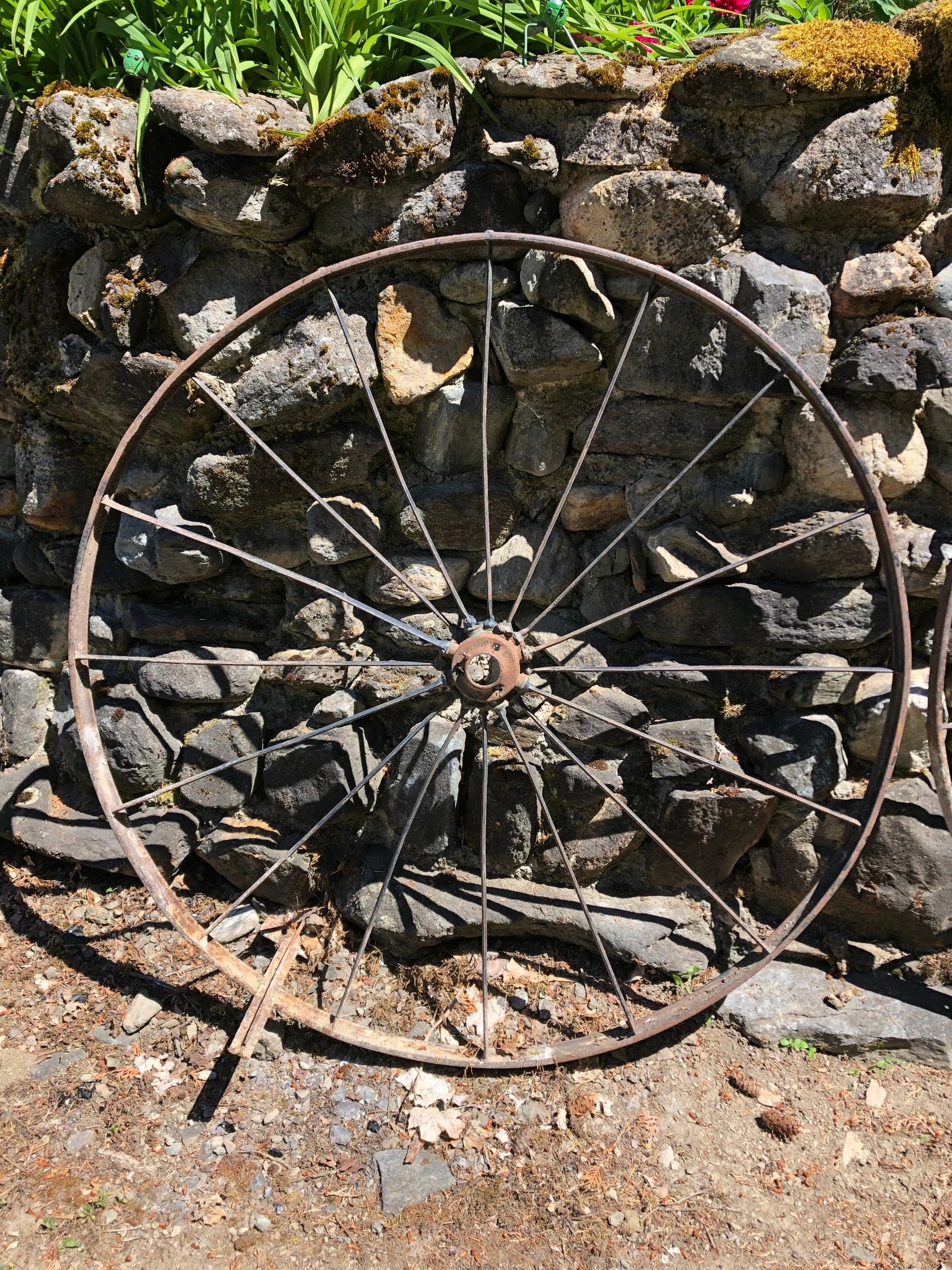 Rusticana Rentals - The Transporters (antique wagon wheel)
