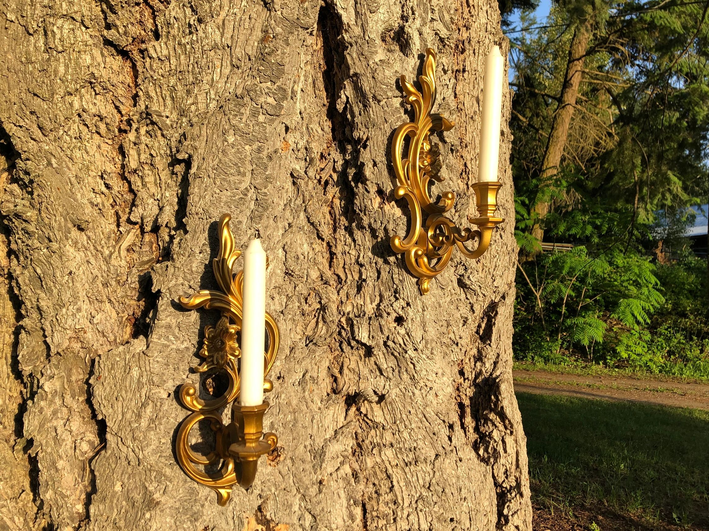 Rusticana Rentals - The Flamers (vintage candle holders)