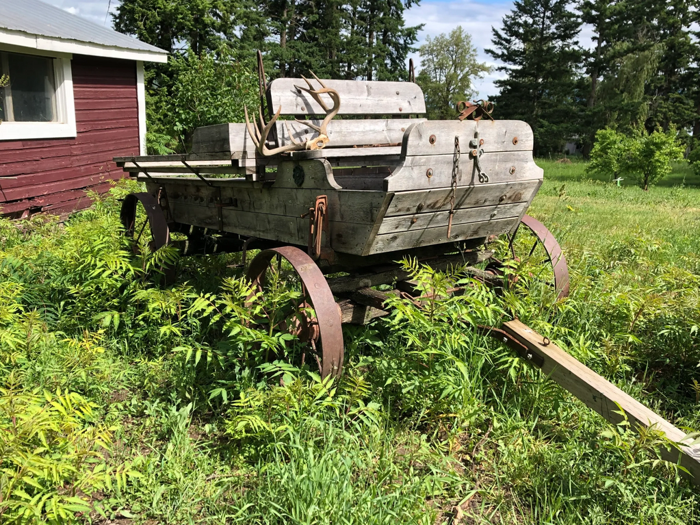 Rusticana Rentals - Buffalo Bill (rustic homemade wagon)