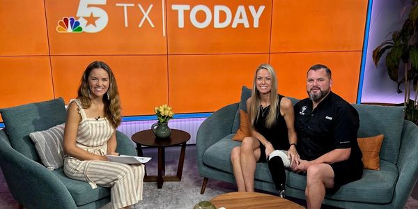 Jacob Schick and wife, Ashley Schick sit down with Kristen Dickerson from NBC's Texas Today show.