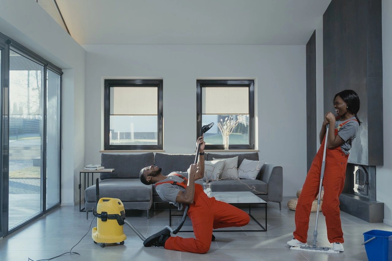 The invention of the vacuum cleaner