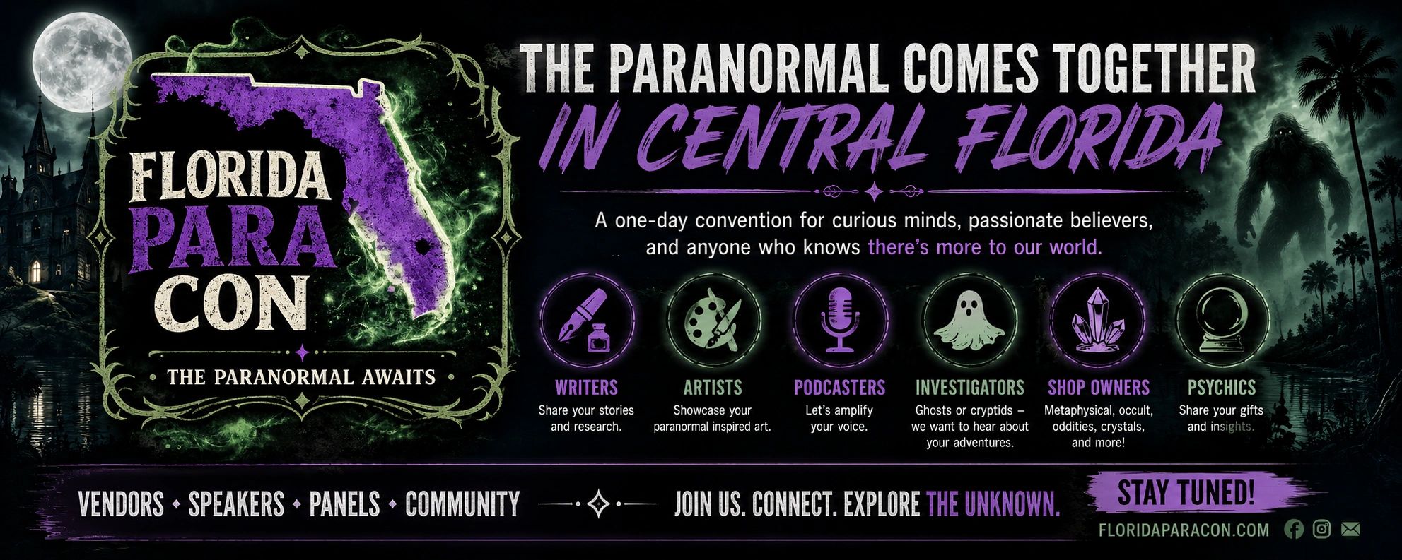 Florida Para Con: paranormal convention in Central Florida.