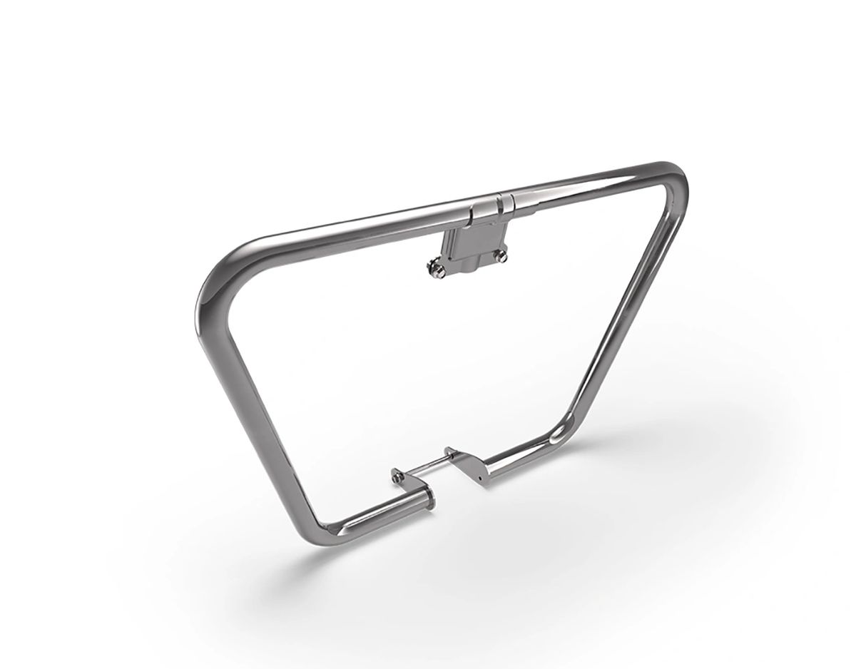 Royal Enfield Engine Guard, Trapezium, Stainless Steel