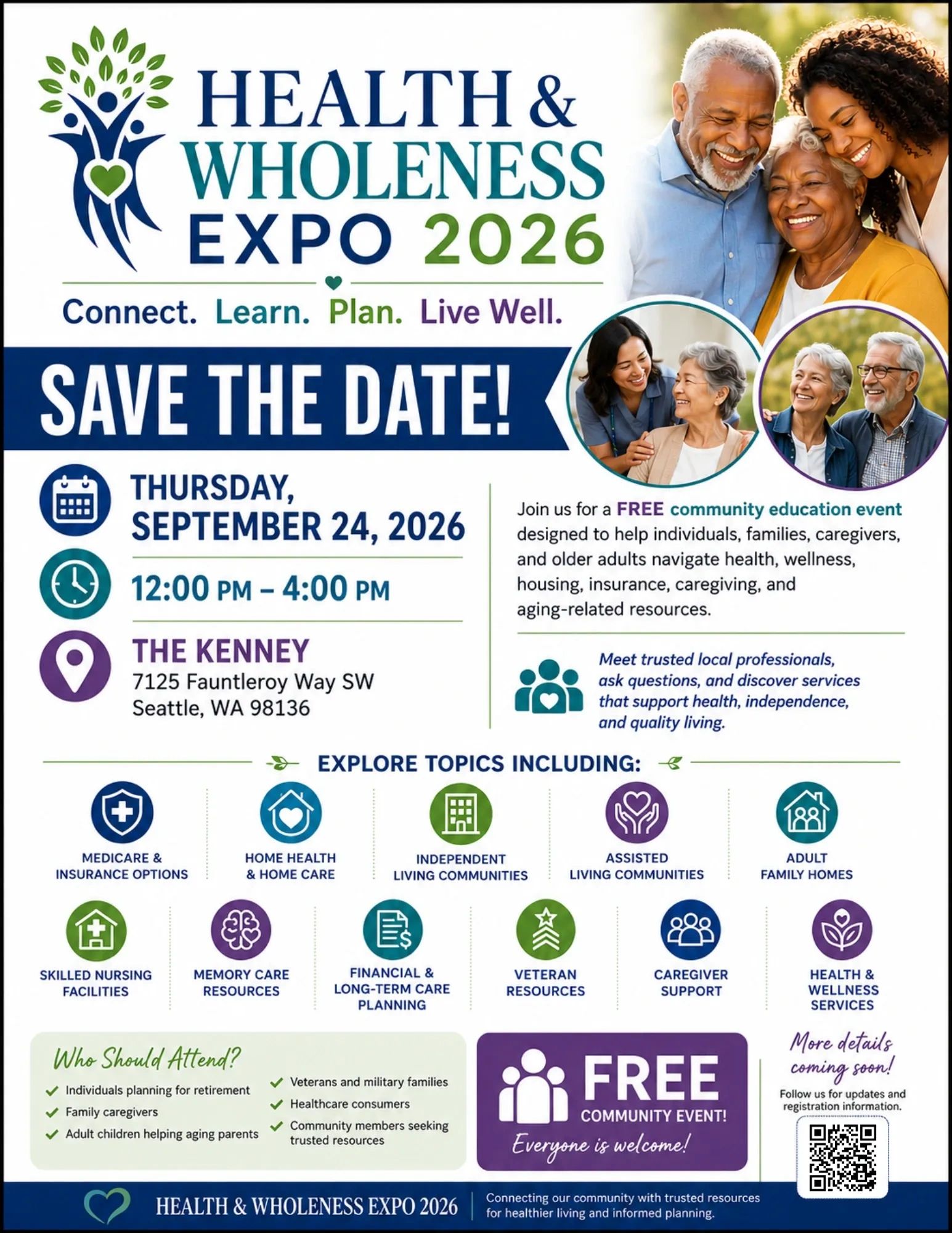 Health Expo connects families with Medicare, caregiving, housing, wellness, and aging resources.
