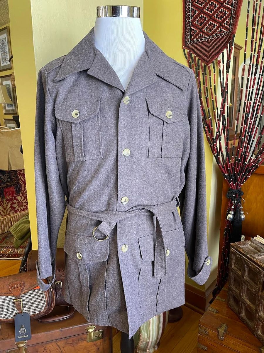 Vintage Levi's Panatela Signature Collection Leisure/Safari Jacket, Size 44