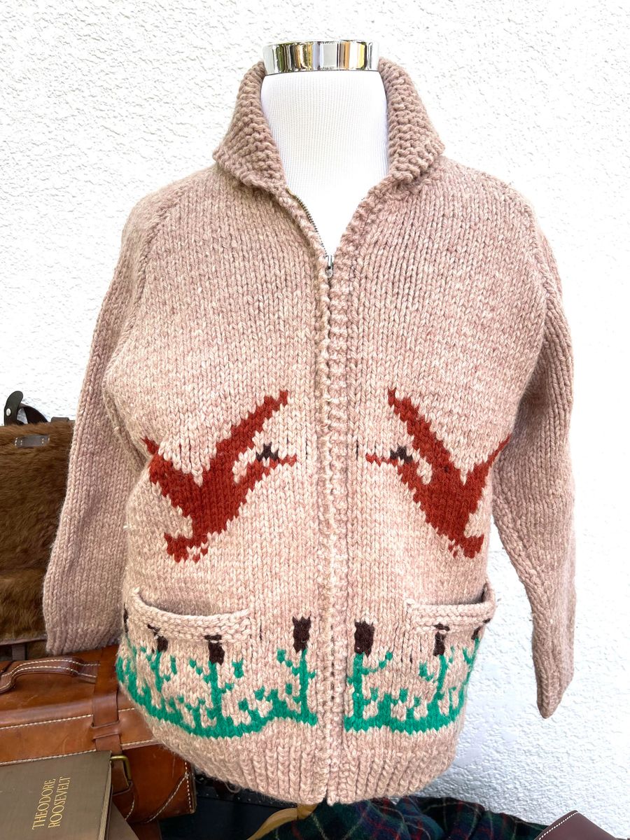 Vintage cowichan sweater clearance