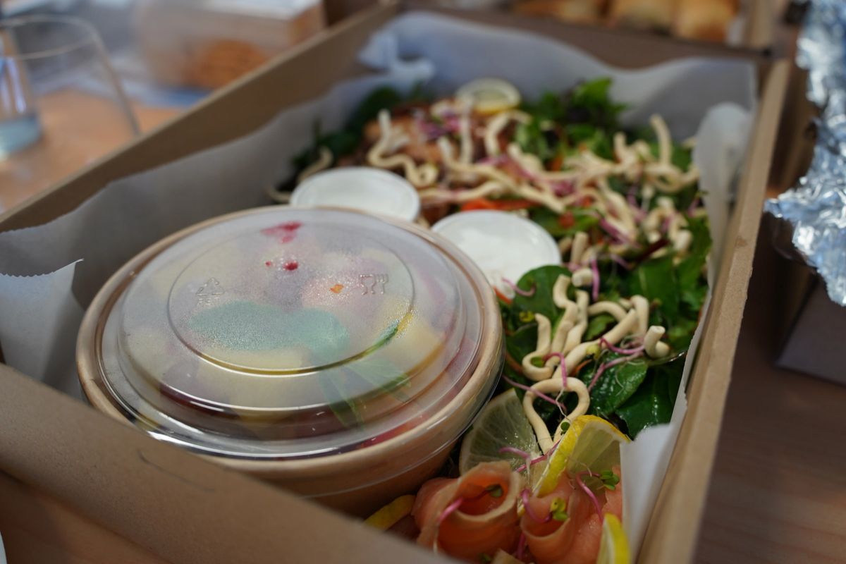 Working lunch box