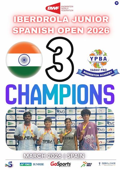 3 Gold  Medals at Jr Spanish Open 2026
