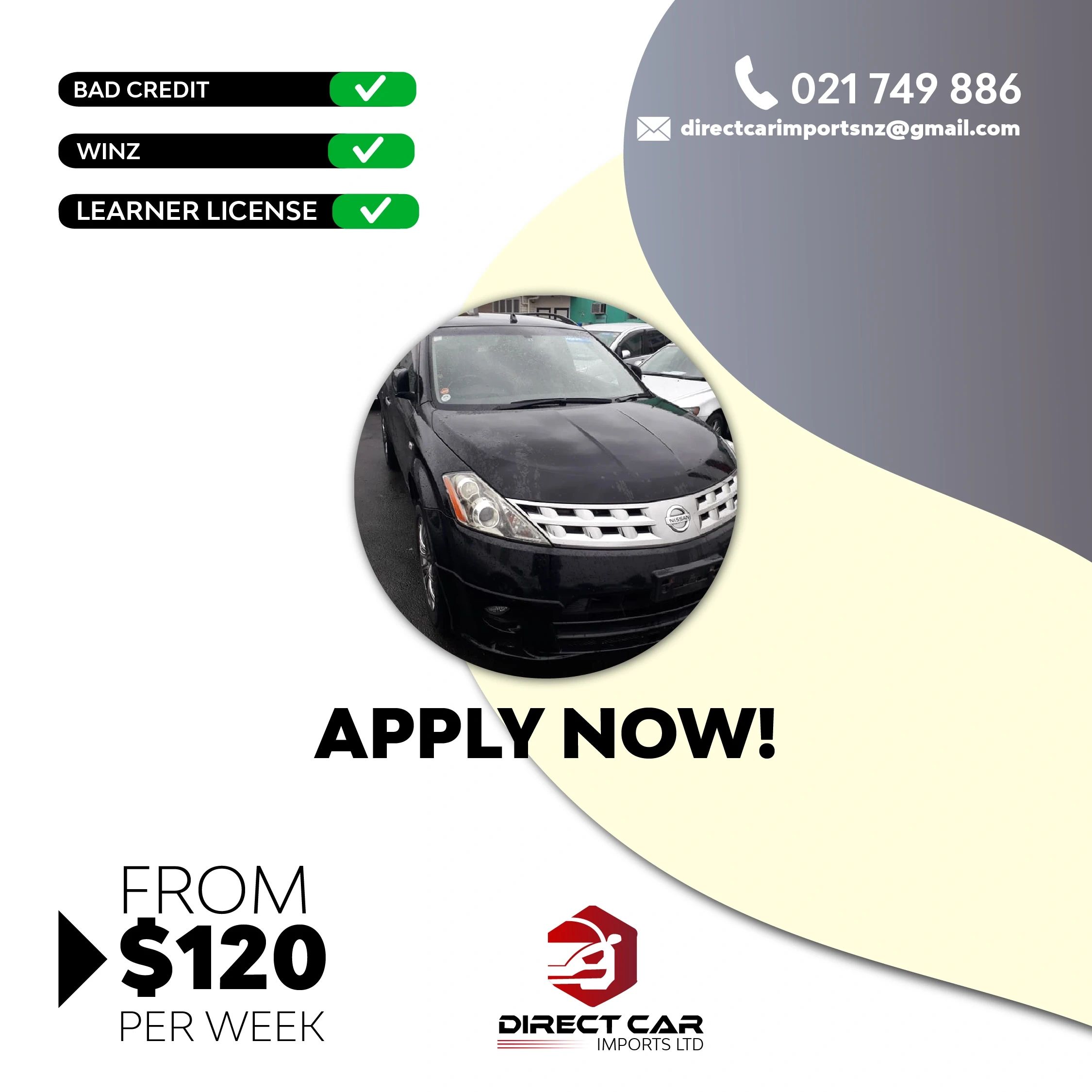 Direct Car Imports — cars for sale, no deposit options