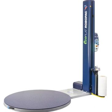 robopac turntable stretch wrapping system ecoplat