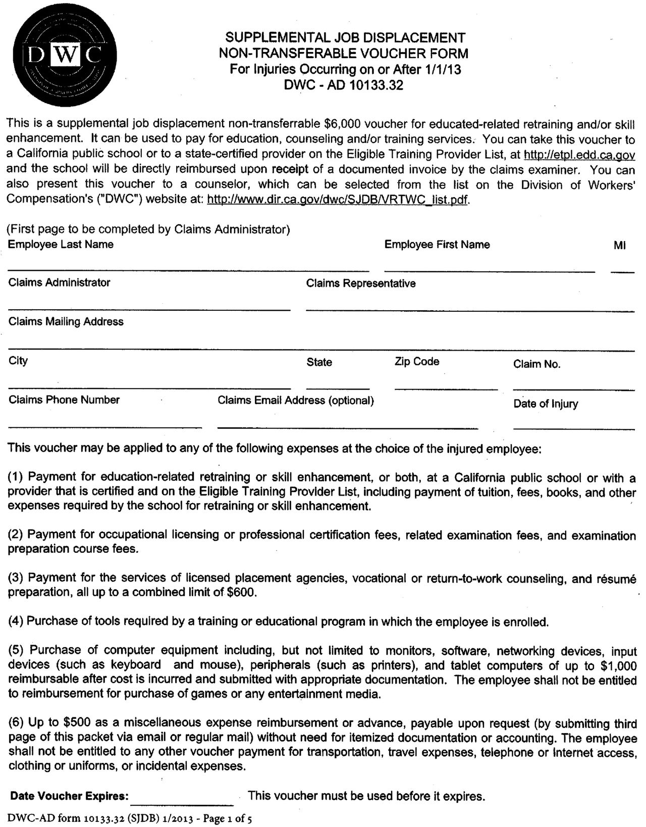 The California Workers' Compensation Overview Every Injured Employee Requirements (2025-2026) thumbnail