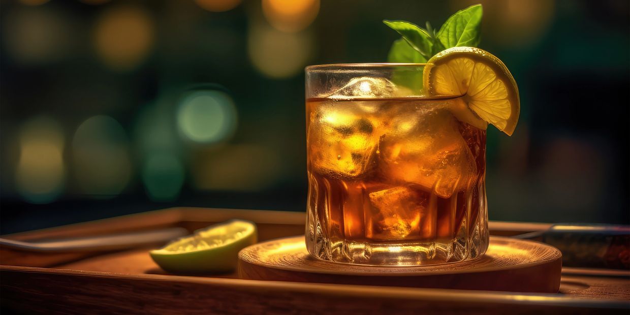 Rum Cocktail made using Wicstun Distillery Dark Rum