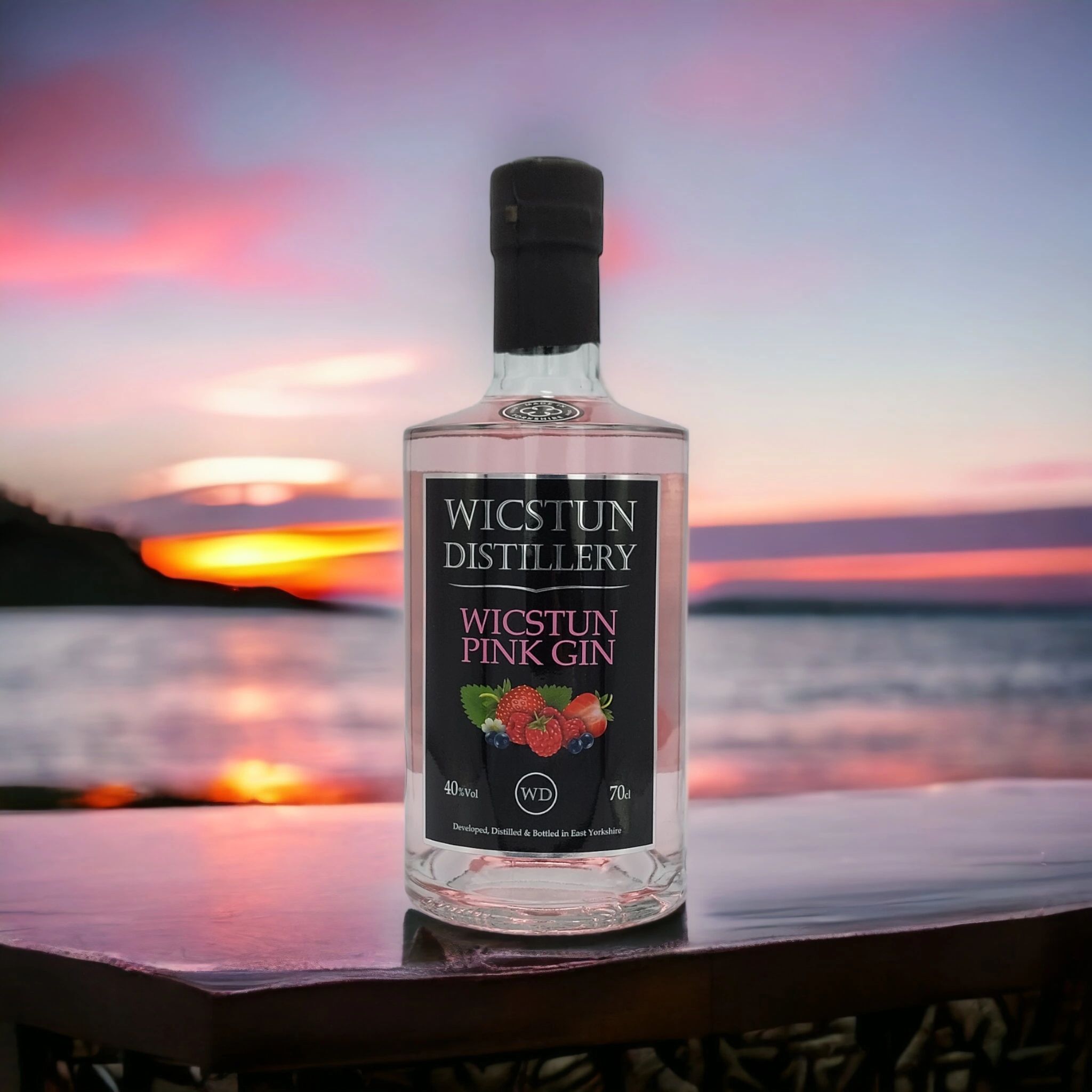 Wicstun Distillery Fruity Dry Gins hand made in Yorkshire