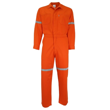 Pantalon De Gabardina - 8 Oz. Color Naranja - T/38
