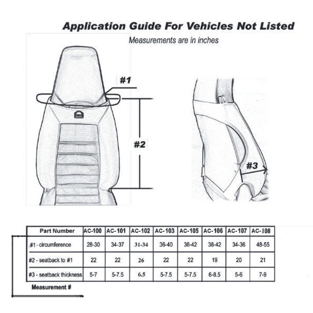 Using these steps will get you the best part number, AC100 to AC108