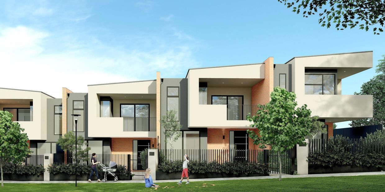 Son Architects residential design of a subdivision project based in Victoria. Smart design solution.