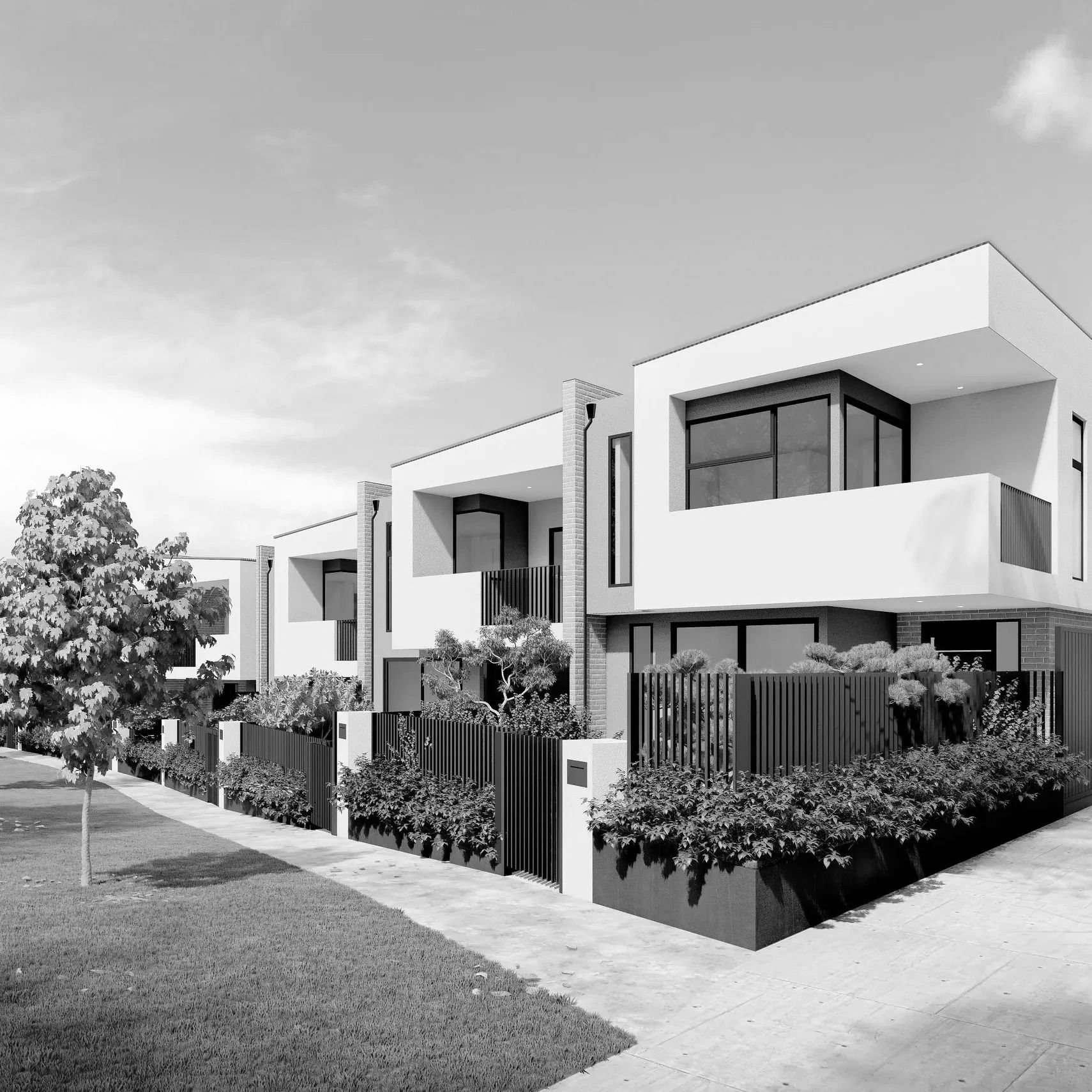 Son Architects - Townhouse -Subdivision - Design for Investment Projects