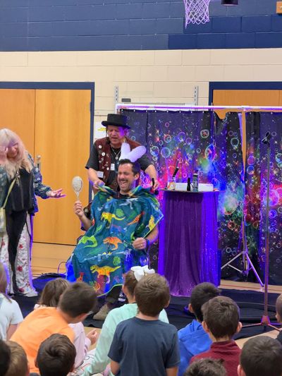 Turning a principal into a bunny!!