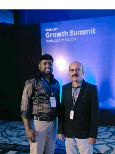 Mr. Prince with the FIEO Coimbatore Head.