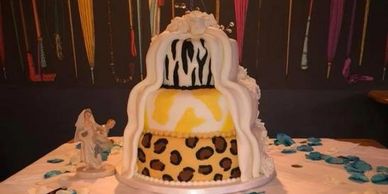 Animal Wedding Cake