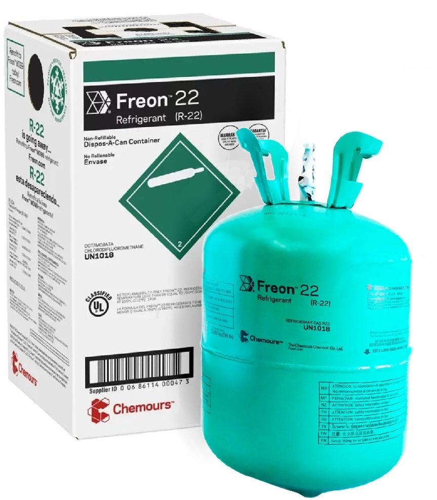 Chemours R-22 30 lbs cylinder (Brand will vary)