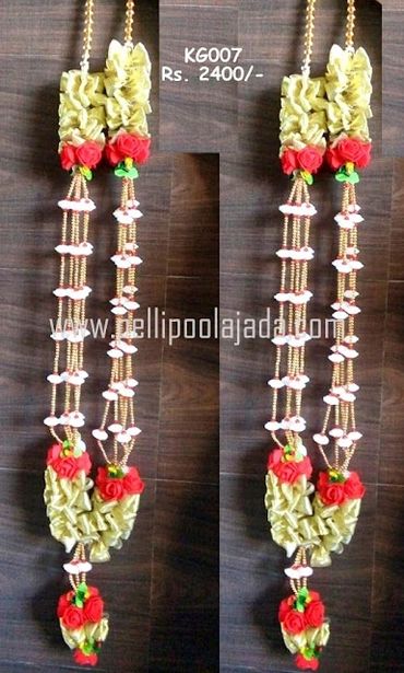 Pellipoolajada_KarpuramGarlands_Vizag: Aromatic Karpuram Garlands for wedding