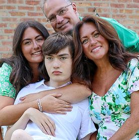 Megan Turner and her family.