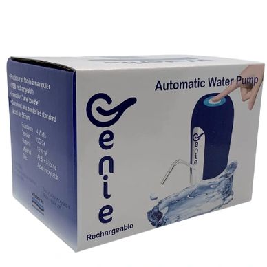 Genie Rechargeable Automatic Water Jug Pump