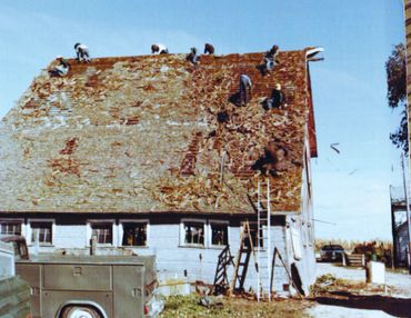 Taking apart the house 