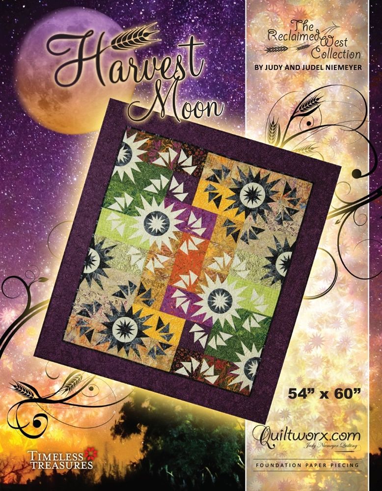 Harvest Moon Quilt Pattern by Quiltworx