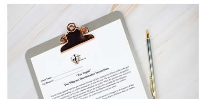 Due Diligence Questionnaire