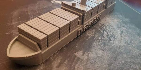 3D ship print