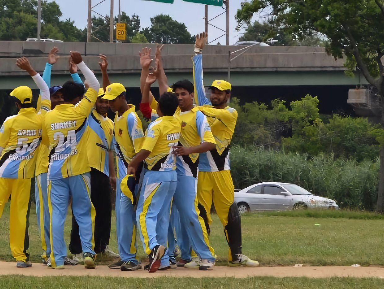 Team Celebration After Wicket 
