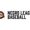 Negro League Baseball logo with vintage design.