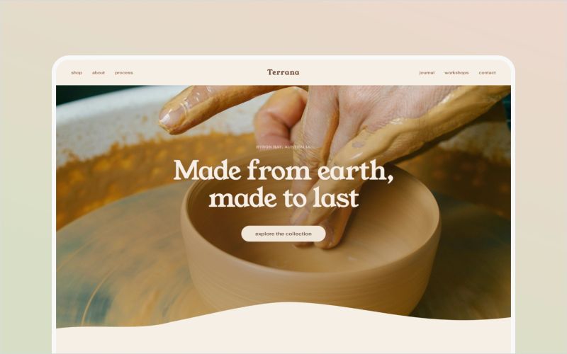 Terra template preview