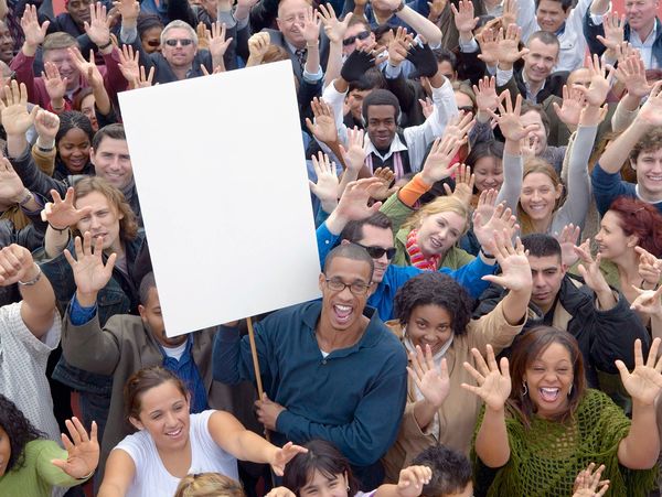 Group of people celebrating