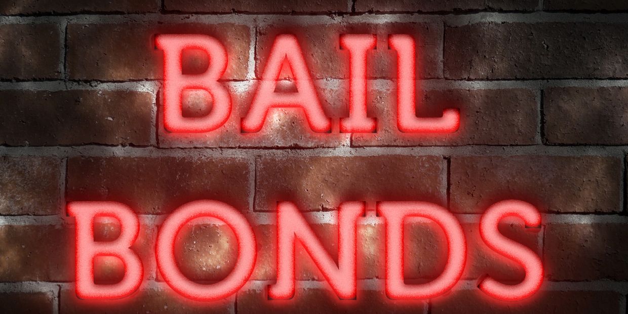 Bail Bonds Words Highlighted in Red Color 