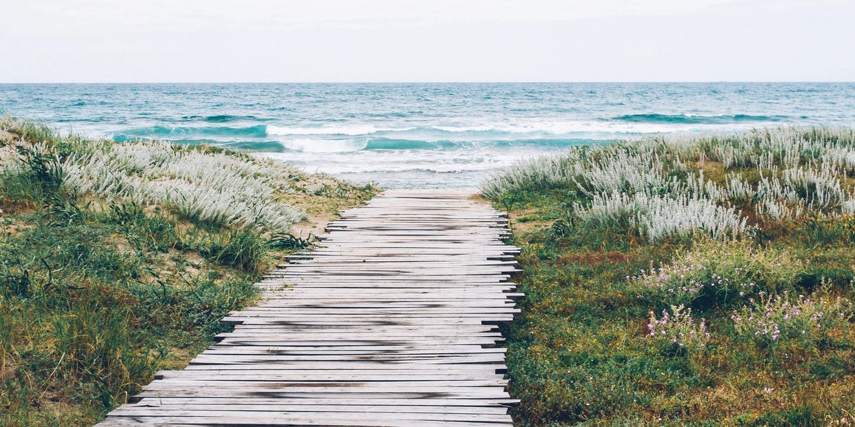 Soothing beach photo