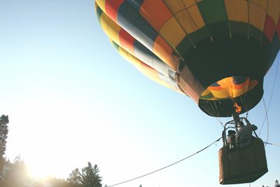 hot air balloon tether rides chicago suburbs 