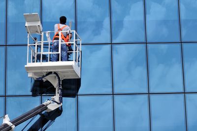 Special projects such as window cleaning.