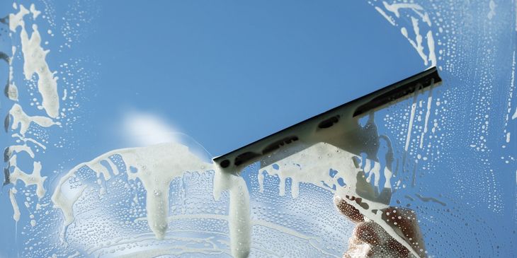 Professional window cleaning