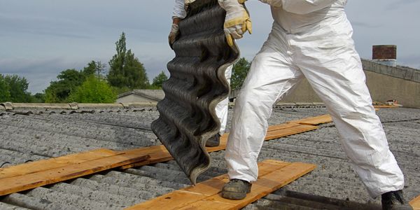 asbestos roof fence