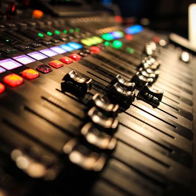 audio mixing, sound board